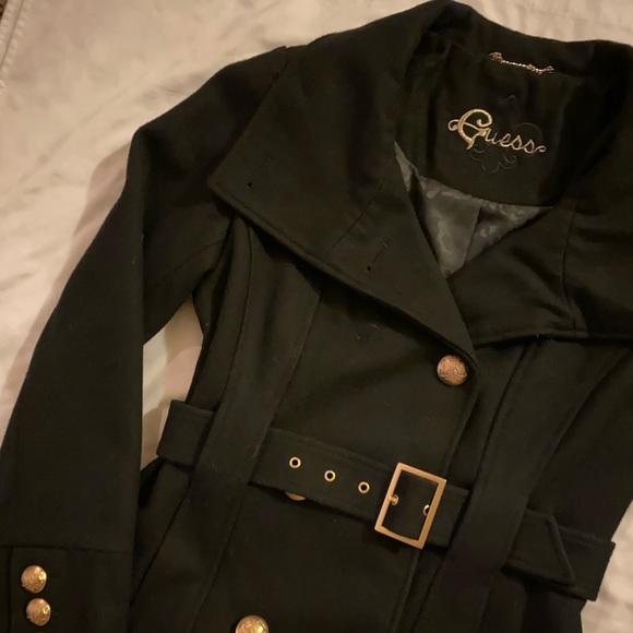 BEAUTIFUL Thick Heavy High Quality Wool Winter Snow Cold Weather Layered Coat - Picture 10 of 13